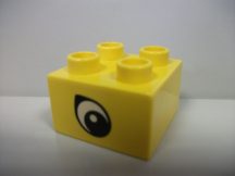 Lego Duplo képeskocka - szem (karcos)