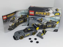 LEGO Speed Champions - Mercedes-AMG GT3 (75877) (doboz+katalógus)