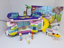 Lego Friends - Barátság busz 41395 (katalógussal,dobozzal)