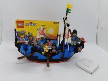    Lego System - Castle - Black Knights - Sea Serpent, Csatahajó 6057 Ritkaság (katalógussal)