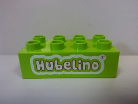 Lego Duplo képeskocka - hubelino (karcos)