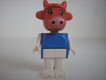 Lego Fabuland állatfigura - tehén (kopott,lába laza)