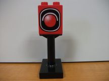 Lego Duplo képeskocka + talp (jelzőlámpa) 