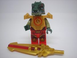 Lego Legends of Chima figura - Cragger - Fire Chi, Heavy Armor (loc092)