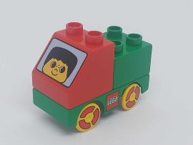 Lego Duplo Autó (zöld) autópályához
