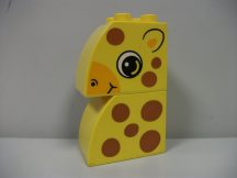 Lego Duplo képeskocka - zsiráf elem