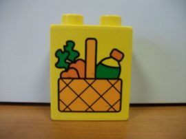 Lego Duplo képeskocka - kosár