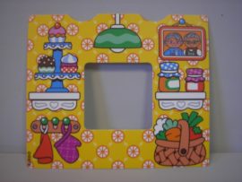 Lego Duplo babaház oldalfal papír elem