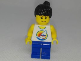 Lego City figura - szörfös (par063)
