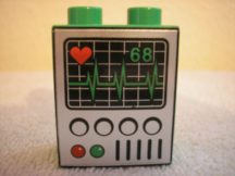 Lego Duplo képeskocka - monitor, ekg
