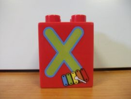 Lego Duplo képeskocka - betű