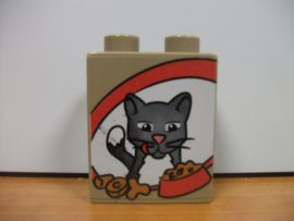 Lego Duplo képeskocka - cica 