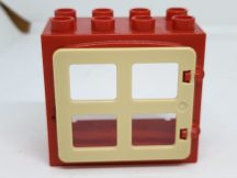  Lego Duplo ablak (drapp keret)