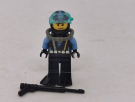 Lego Aquazone Figura -Aquaraider Diver (aqu015a) (feketével)
