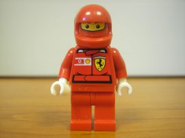 Lego Racers figura - Ferrari pilóta (rac025bs)