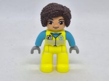 Lego Duplo ember - Szemétszállító (keze szürke)