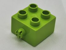 Lego Duplo bütykös kocka (almazöld)