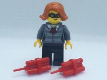 Lego City Figura - Rabló nő dinamittal (cty0753) Ritka!