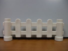 Lego Duplo kerítés  (rágott)