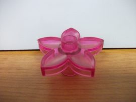 Lego Duplo virág (átlátszó)