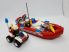Lego City - Off-road tűzoltó és motorcsónak 7213 (szürke kerékkel)