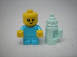 Lego City figura - Baby (cty894) + cumisüveg ÚJ