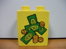Lego Duplo képeskocka - pénz (karcos)
