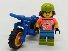 Lego Minifigura - Biciklis (col357)