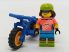Lego Minifigura - Biciklis (col357)