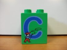 Lego Duplo képeskocka - betű