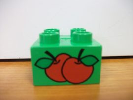 Lego Duplo képeskocka - alma 