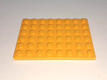 Lego Alaplap 6*8 régi (narancs)
