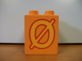 Lego Duplo képeskocka - betű