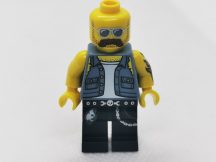   Lego Minifigura - 	Motorcycle Mechanic (col160) (sapka nélkül)