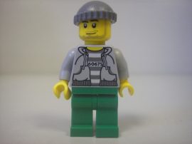Lego City figura - rab 4636 (cty288)