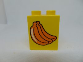 Lego Duplo Képeskocka - Banán 2*2 magas