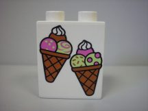 Lego Duplo képeskocka - fagyi (kicsi karc)