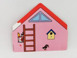 Lego Duplo Papír Fal Elem, babaház fal elem