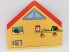Lego Duplo Papír Fal Elem, babaház fal elem