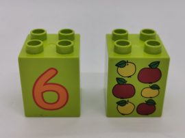 	 Lego Duplo Képeskocka - Szám + képeskocka