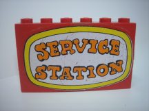 Lego Fabuland tábla (service station)