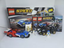   LEGO Speed Champions - 2016 Ford GT & 1966 Ford GT40 (75881) (doboz+katalógus) (kicsi hiány)