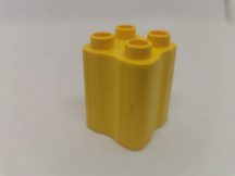 Lego Duplo Kocka, pálma törzs, fa törzs (sárga)