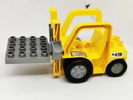 Lego Duplo Targonca (matricás)