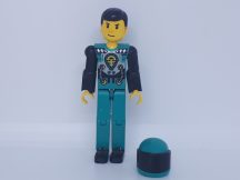 Lego Technic Figura bukósisakkal (tech013)