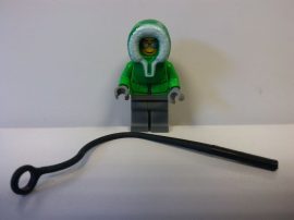 Lego City figura - Ice Fisherman (cty252)