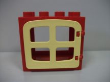 Lego Duplo ablak (halványsárga keret)