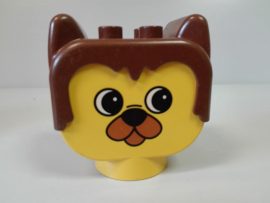 Lego Duplo Állat fej ! (karcos)