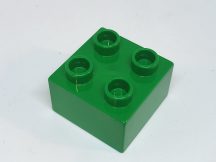 Lego Duplo 2*2 kocka (s.zöld)