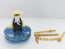 Lego Ninjago figura - Sensei Wu (njo026) + spinner